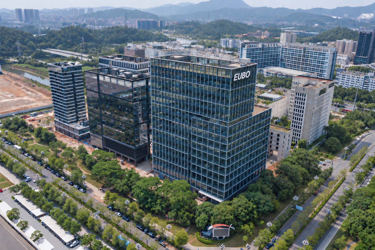 EUBO Guangming research centre building
